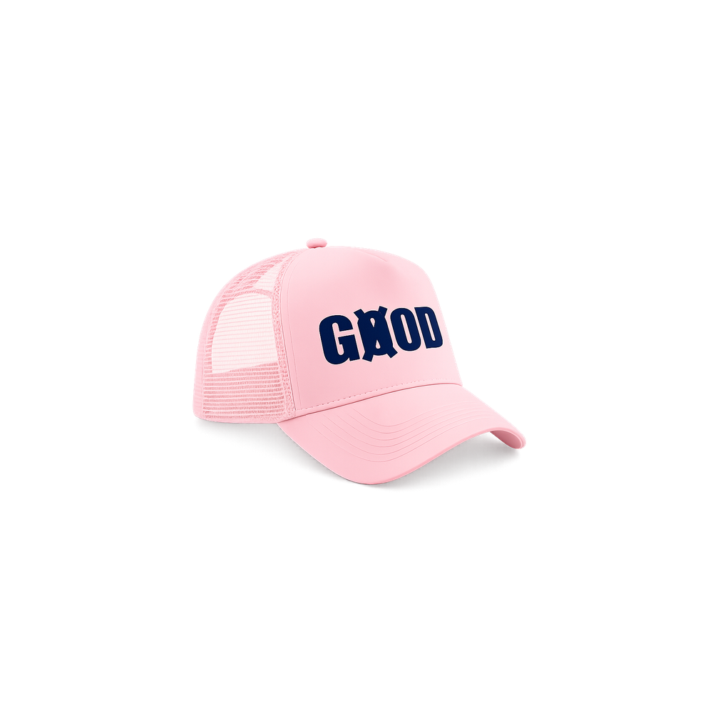 Casquette Trucker Rose - photo GOODGOD Paris 1