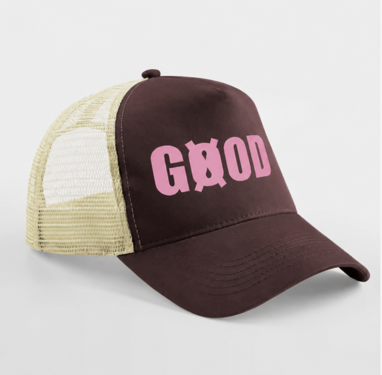 casquette snapback trucker chocolate / caramel