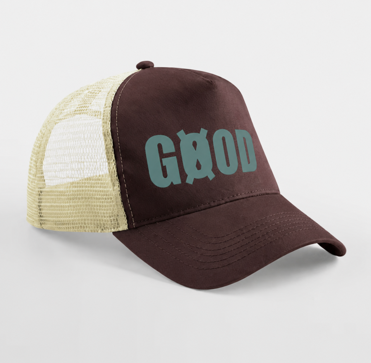 Casquette snapback truckers chocolate / caramel