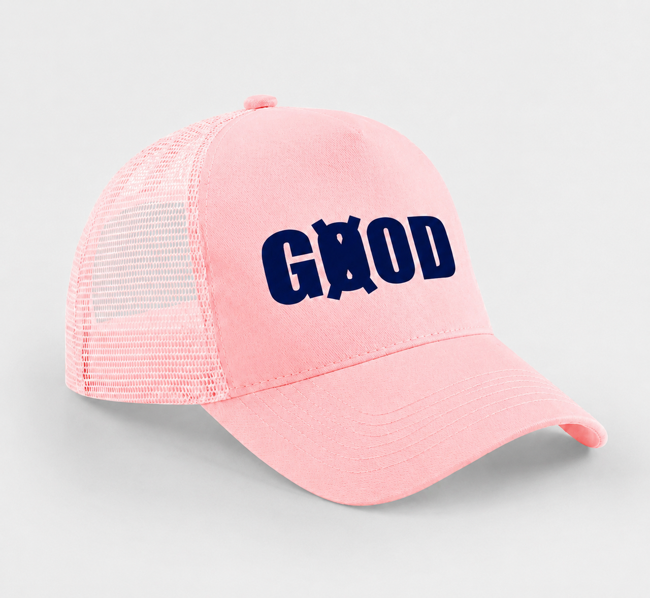 Casquette snapback trucker Rose