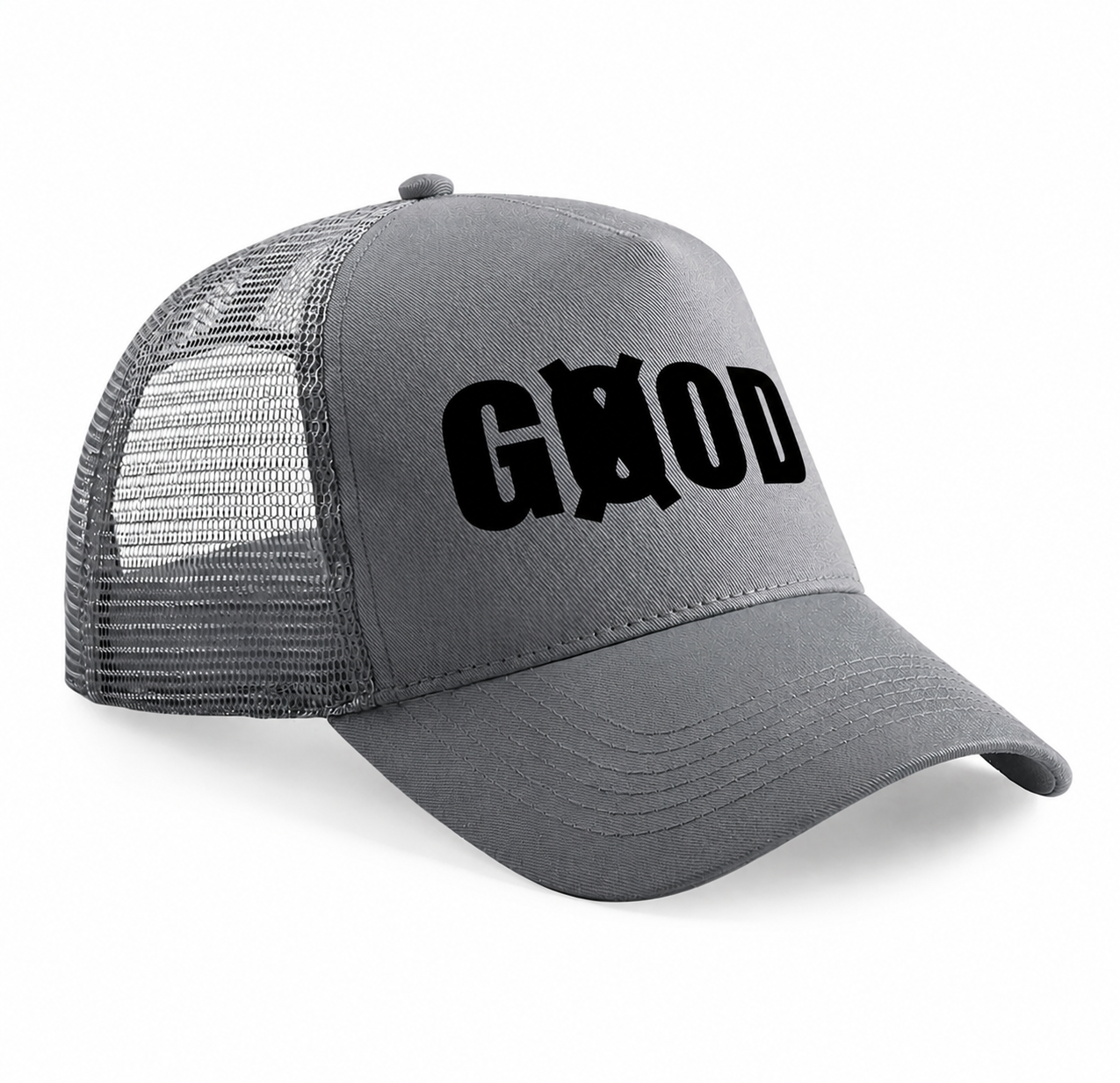 Casquette snapback trucker grey