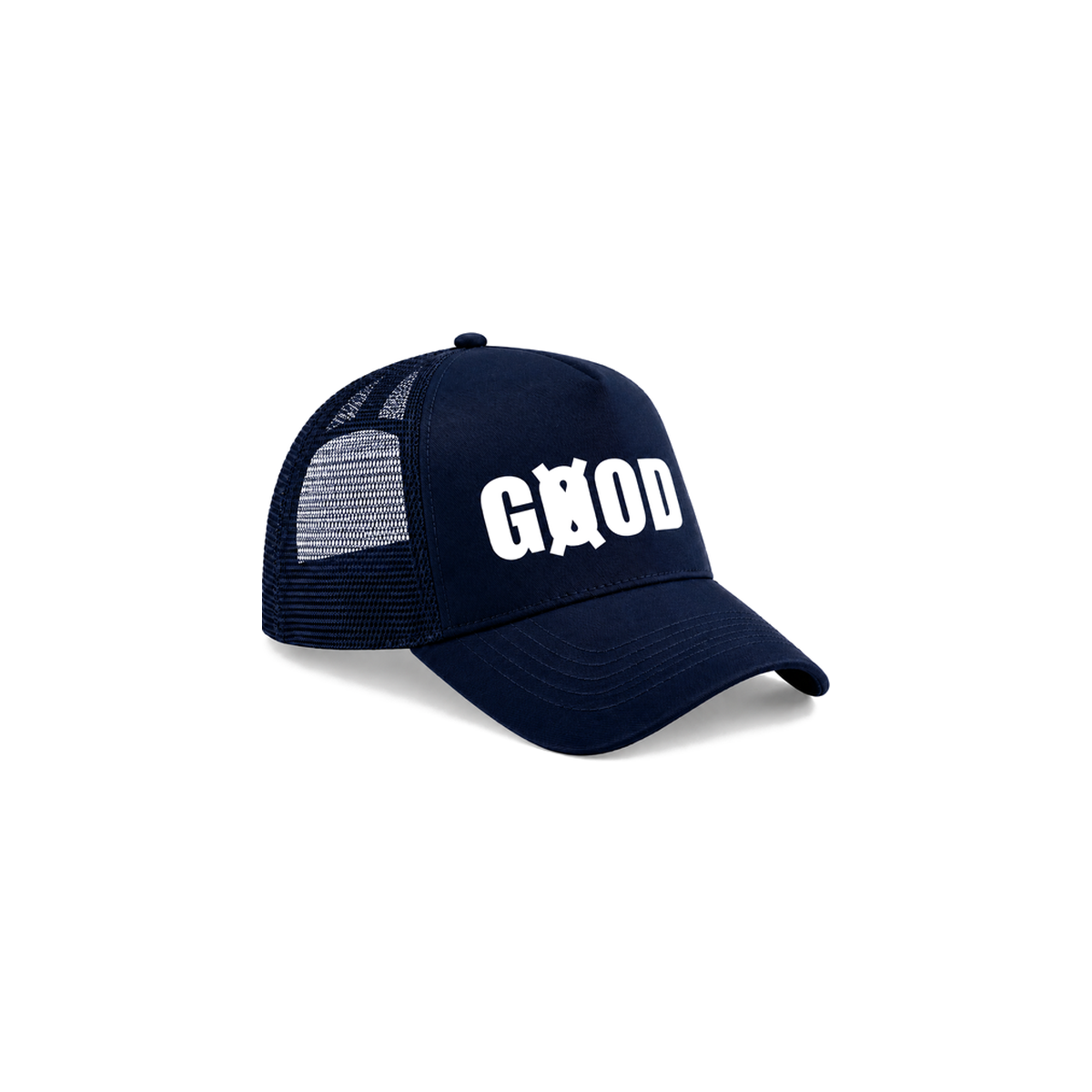 Casquette Trucker Navy — Snapback GØOD Paris