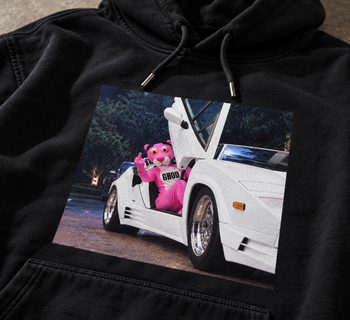 Pink countach sweat-shirt