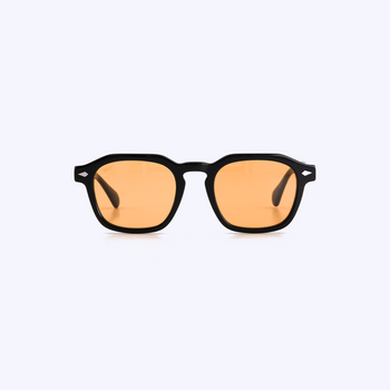 Good Show Black Orange — Lunettes Verres Orangés