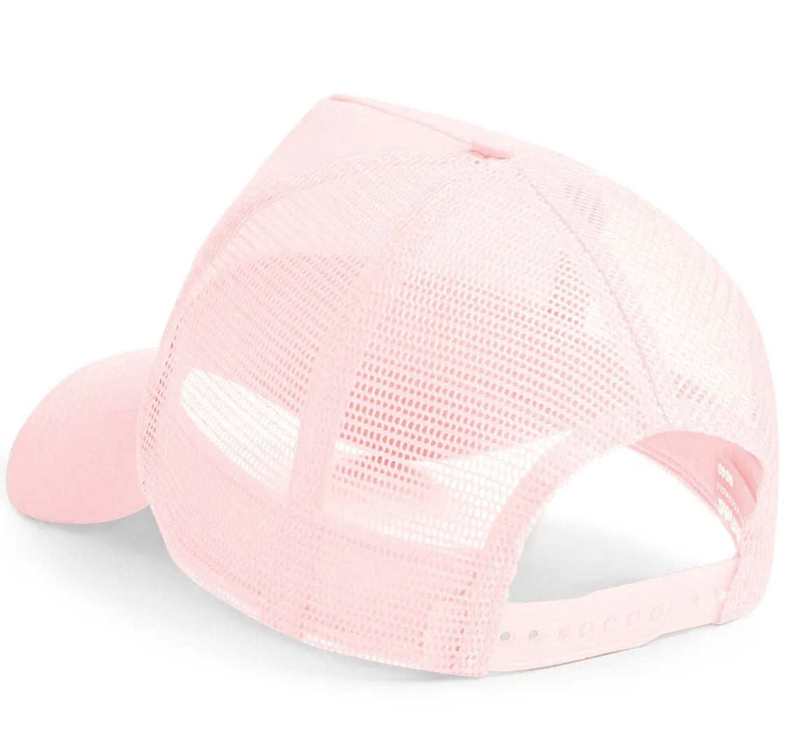 Casquette snapback trucker Rose