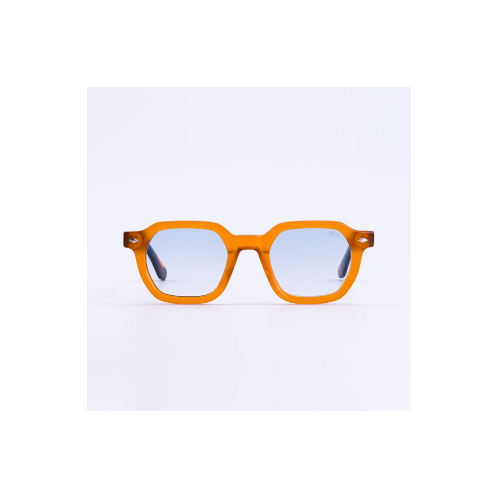 Life Caramel Blue — Lunettes Caramel Verres Bleus