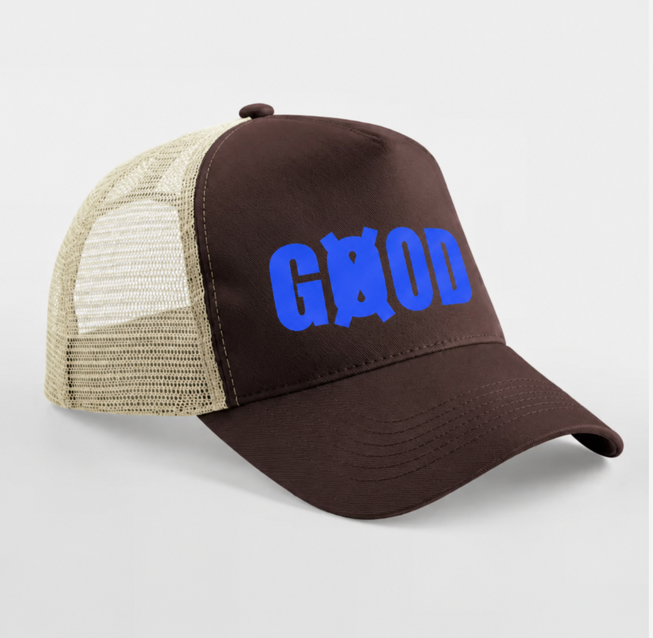 Casquette snapback truck marron / blue