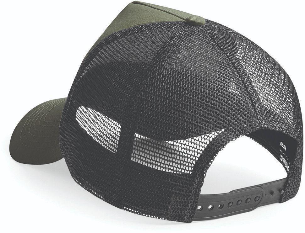 Casquette snapback trucker kaki