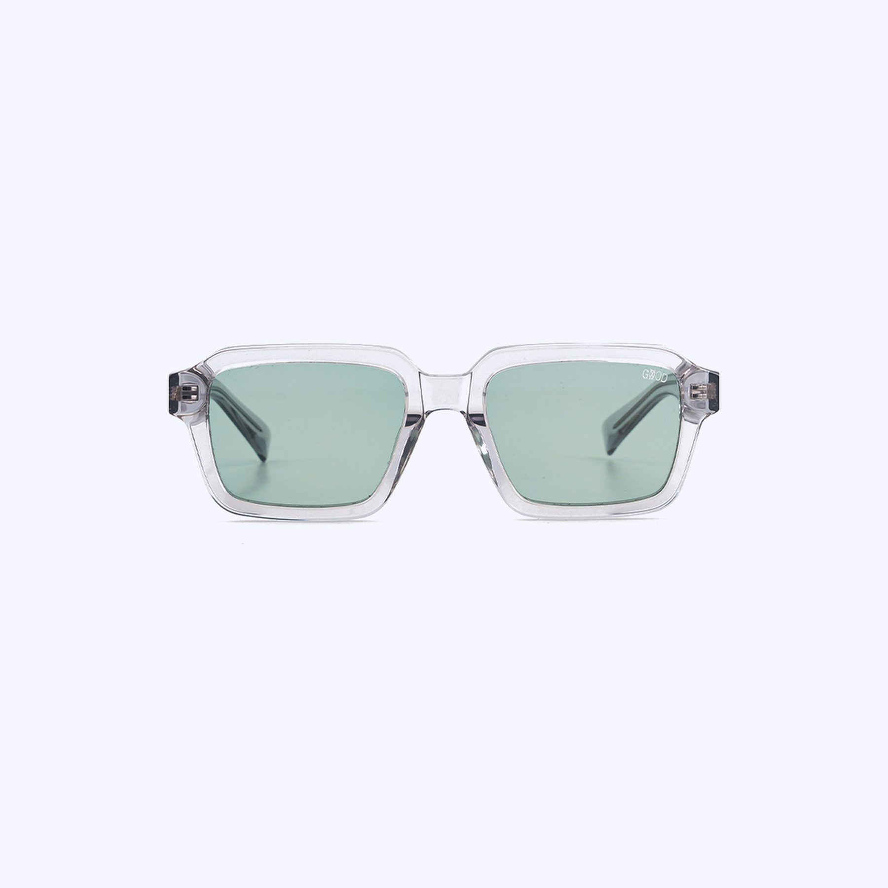 Trust Crystal Green — Lunettes Crystal Vertes