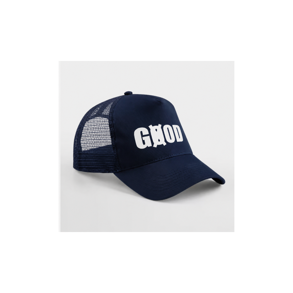 Casquette Trucker Navy — Snapback GØOD Paris