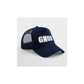 Casquette Trucker Navy — Snapback GØOD Paris