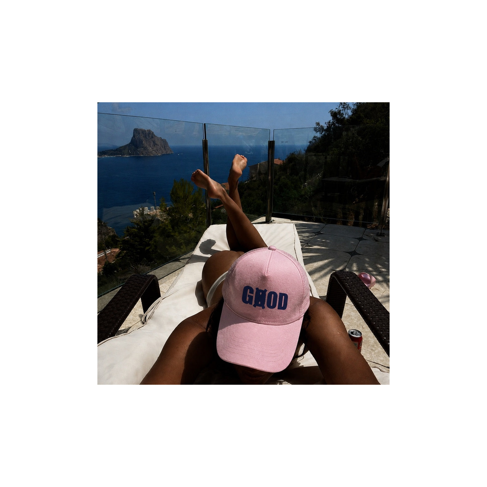 Casquette Trucker Rose — Snapback GØOD Paris