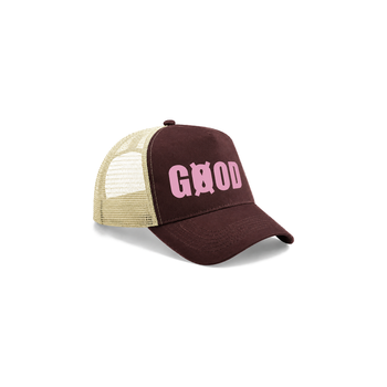 casquette snapback trucker  / caramel
