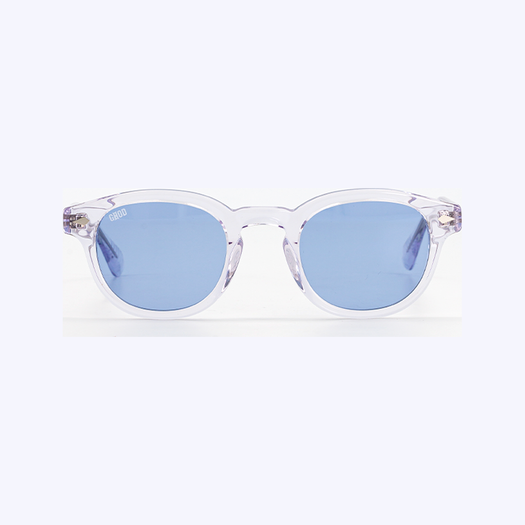 Good Show Crystal Blue — Lunettes Crystal Bleu