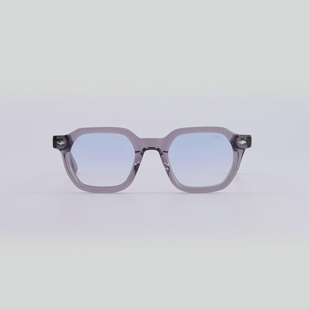 Life Grey Blue — Lunettes Grises Verres Bleus