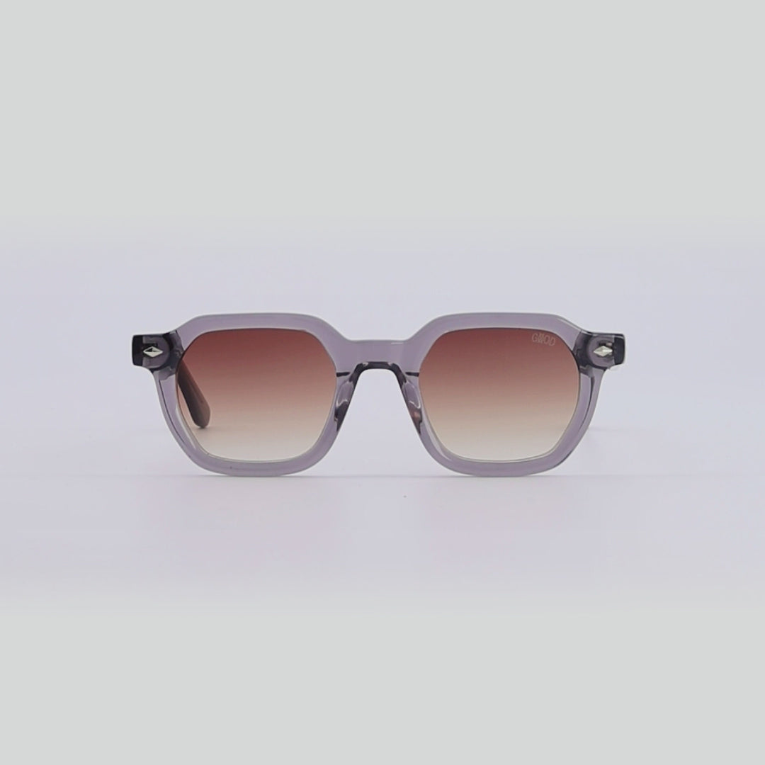 Life Grey Brown — Lunettes Grises Teinte Brune