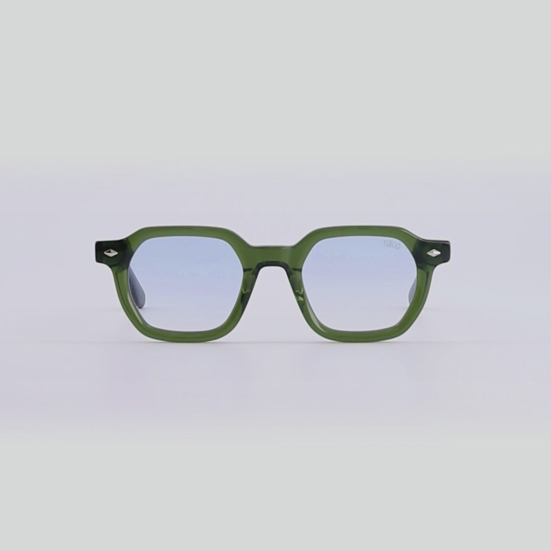 Life Green Blue — Lunettes Monture Verte