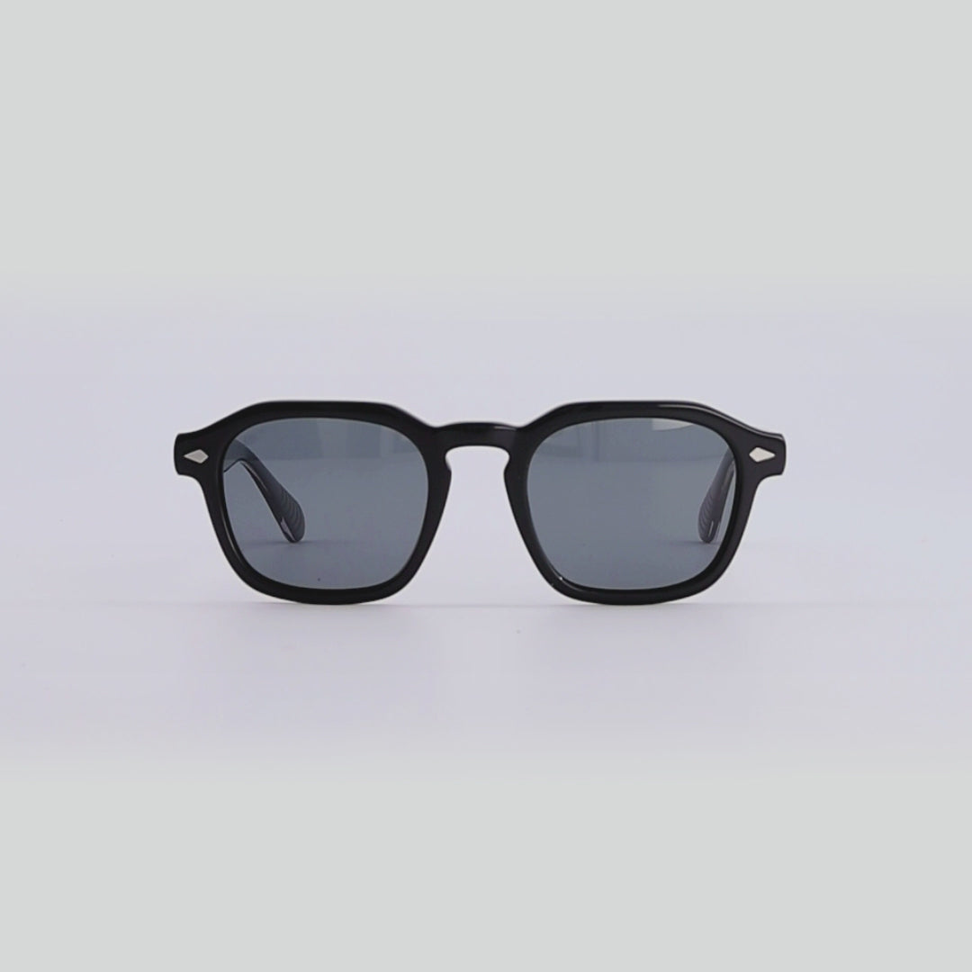 Show Off Black Green — Lunettes Monture Noire
