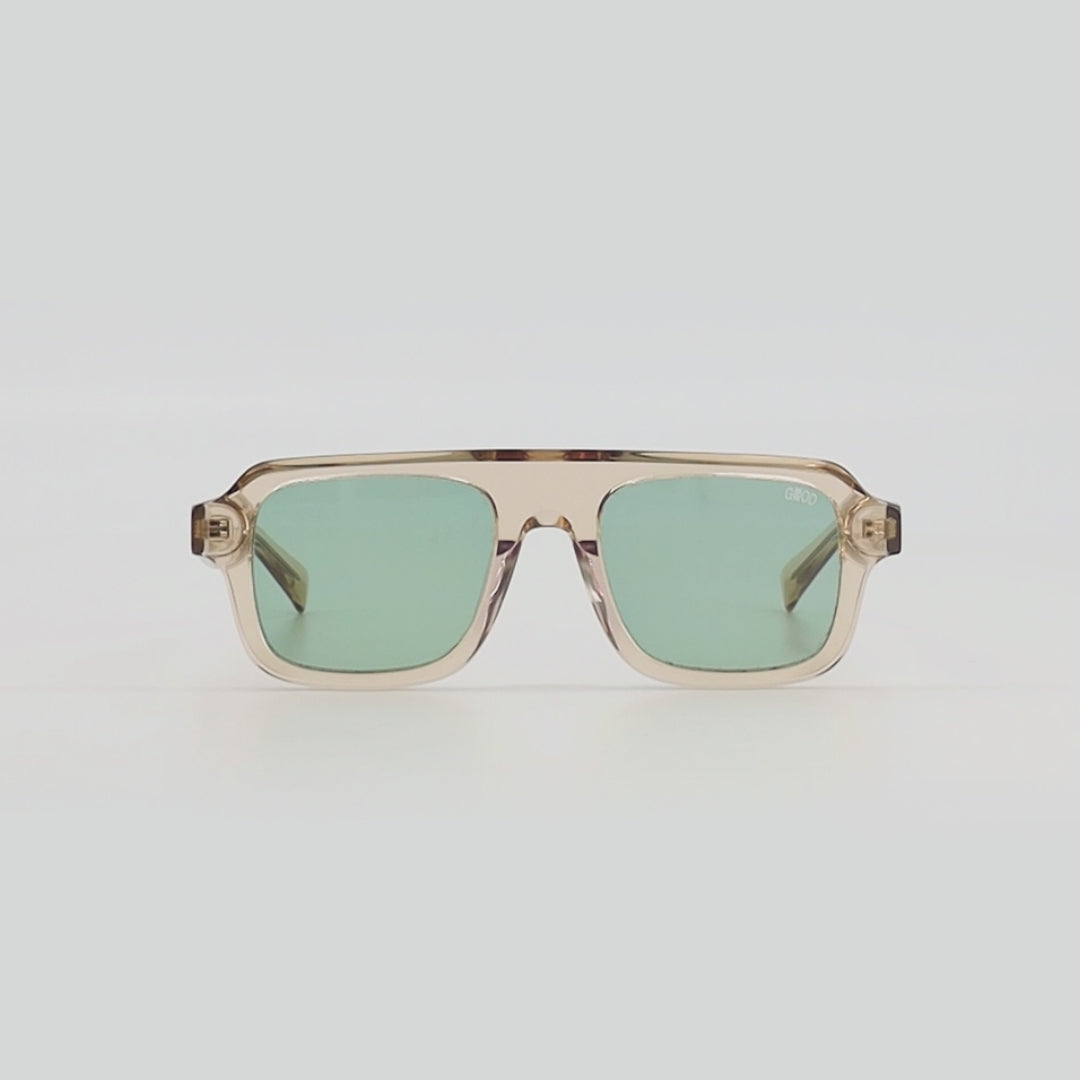 Famous Champagne Green — Lunettes Champagne